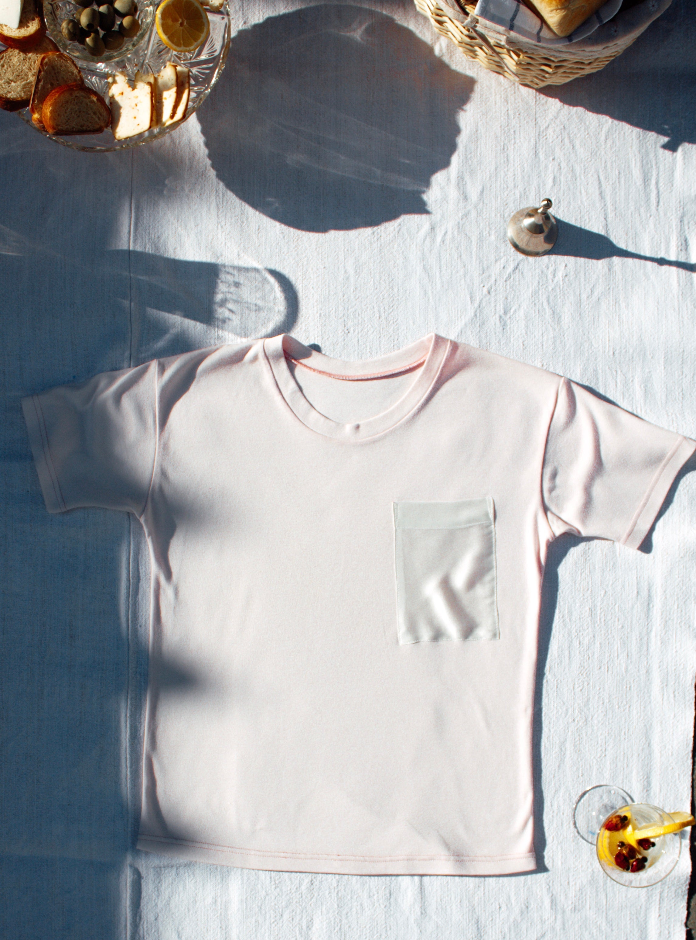 100% organic cotton t-shirt (light pink)